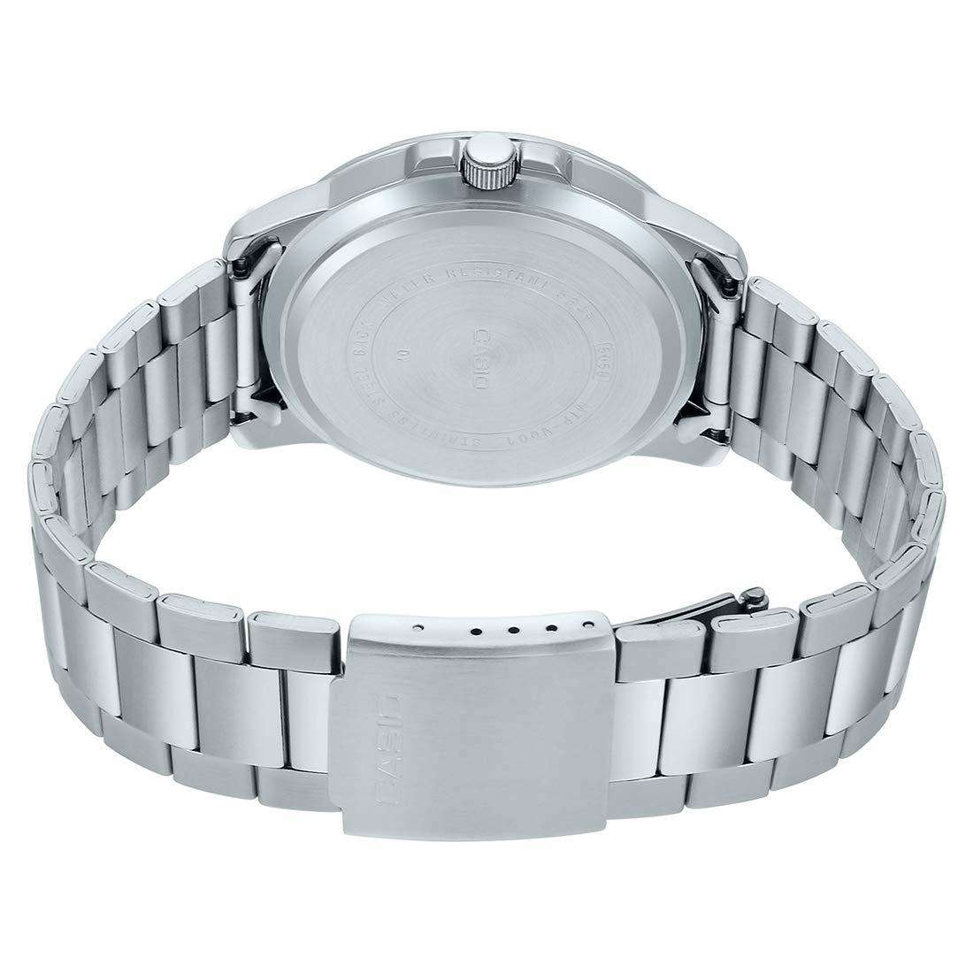 Casio MTP-VD03D-7A – Montre Homme Acier Inoxydable Cadran Blanc