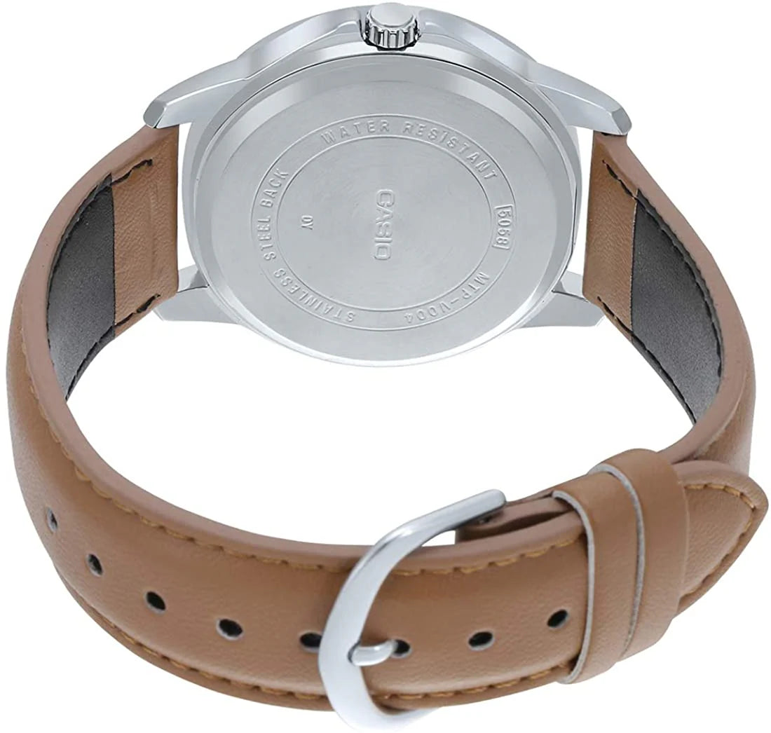 Casio MTP-V004L-1B2UDF – Montre Homme Classique Bracelet Cuir