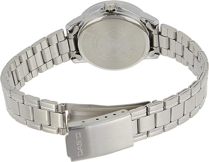 Casio LTP-V004D-1B2UDF – Montre Femme Acier Inoxydable Noir