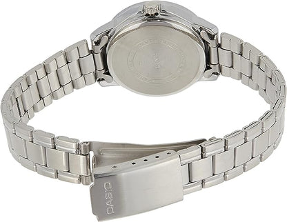 Casio LTP-V004D-1B2UDF – Montre Femme Acier Inoxydable Noir