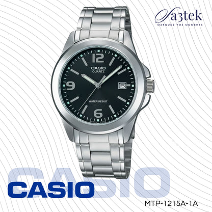 Casio MTP-1215A-1A – Montre Homme Classique Acier inoxydable