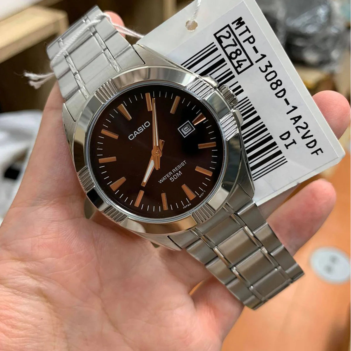 Casio MTP-1308D-1A2VDF – Montre Homme Acier Inoxydable Élégante
