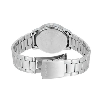 Casio MTP-V002D-1B – Montre Homme Acier Inoxydable Noir Classique