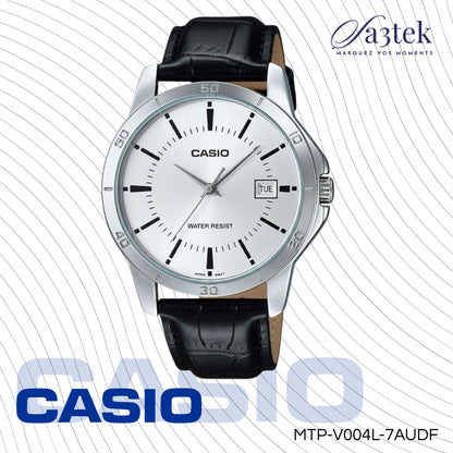 Casio MTP-V004L-7AUDF – Montre Homme Classique Bracelet Cuir