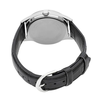 Casio MTP-V002L-1B – Montre Homme Élégante Bracelet Cuir Noir