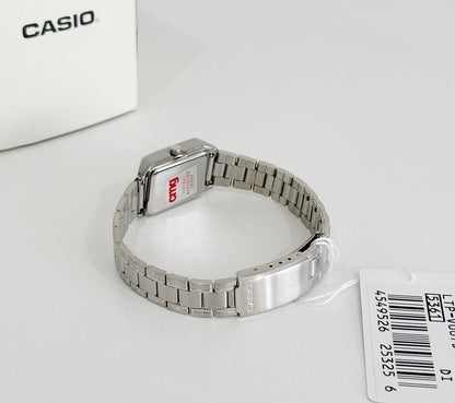 Casio LTP-V007D-7B – Montre Femme Acier Inoxydable Cadran Blanc