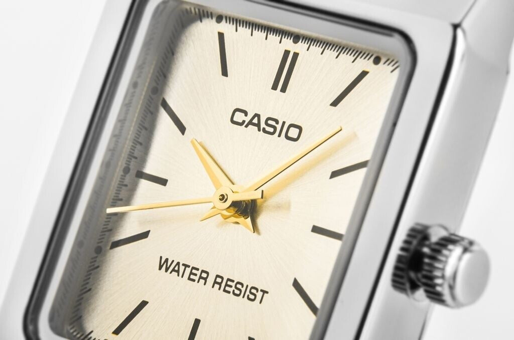 Casio LTP-V007SG-9E – Montre Femme Acier Doré Cadran Champagne