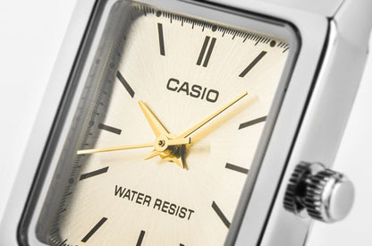 Casio LTP-V007SG-9E – Montre Femme Acier Doré Cadran Champagne