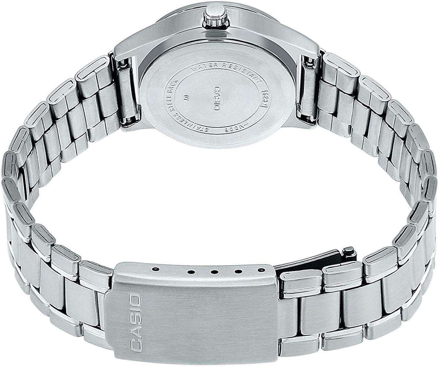 Casio MTP-V006D-2B – Montre Homme Acier Inoxydable Bleu Classique