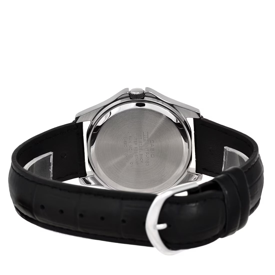 Casio MTP-1183E-7B – Montre Homme Cuir Cadran Blanc