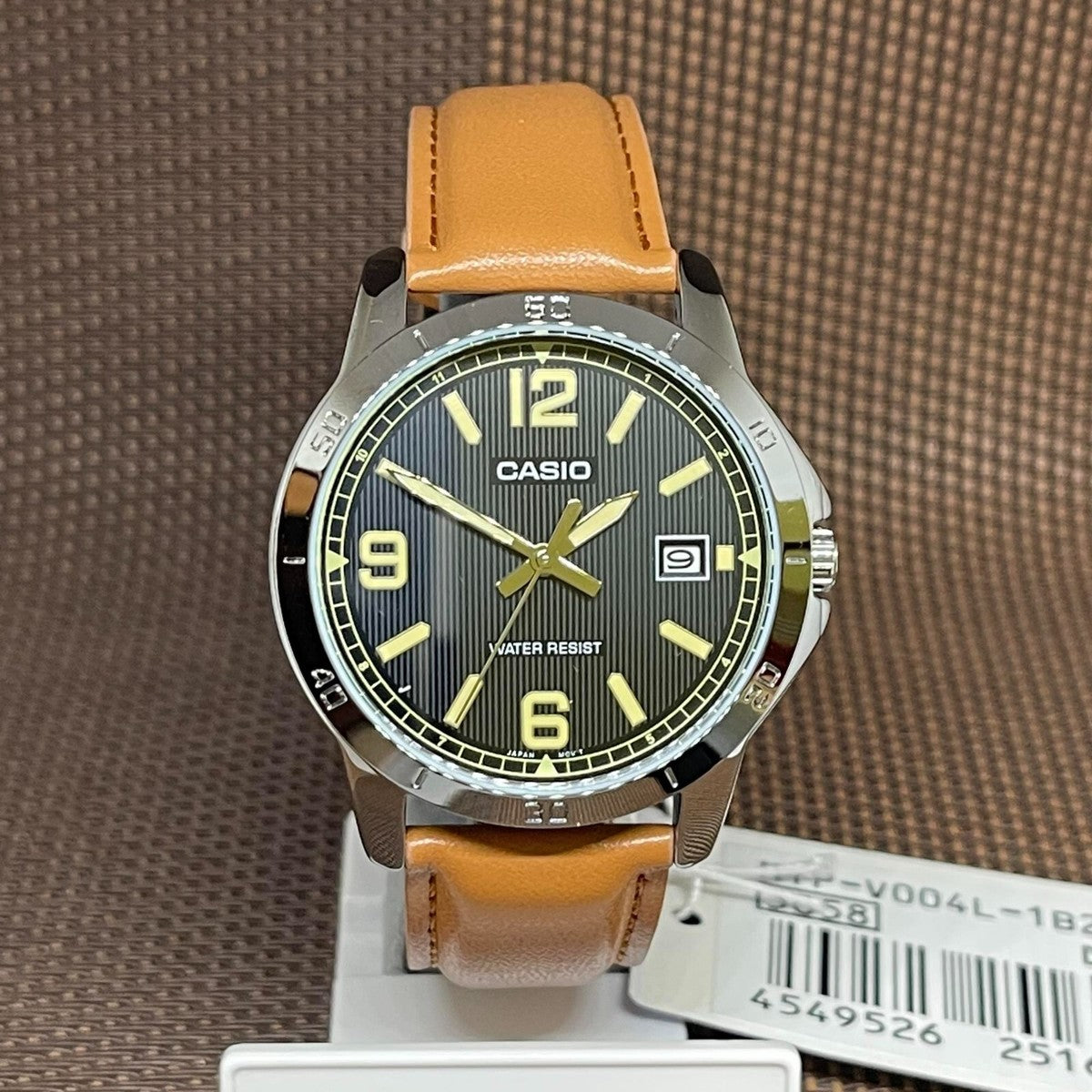 Casio MTP-V004L-1B2UDF – Montre Homme Classique Bracelet Cuir